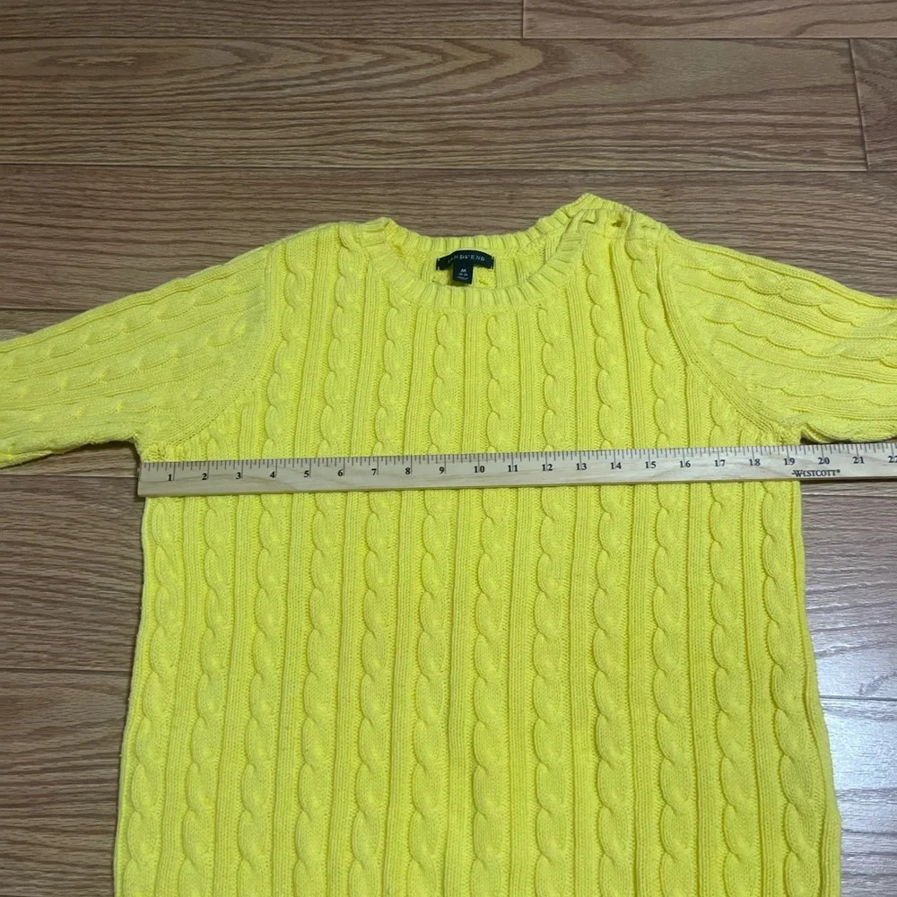 Lands End Sweater Medium - Picture 3 of 6